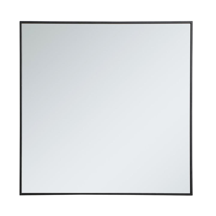 Elegant Lighting MR43636BK  Monet Mirror Black