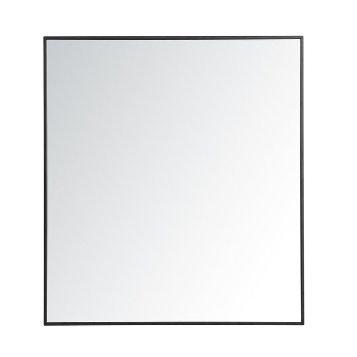 Elegant Lighting MR43640BK  Monet Mirror Black