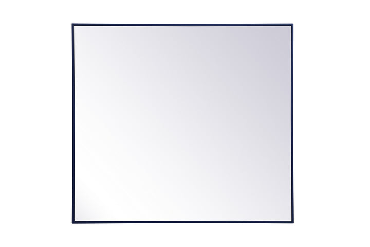 Elegant Lighting MR43640BL  Monet Mirror Blue