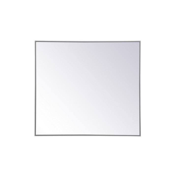 Elegant Lighting MR43640GR  Monet Mirror Grey