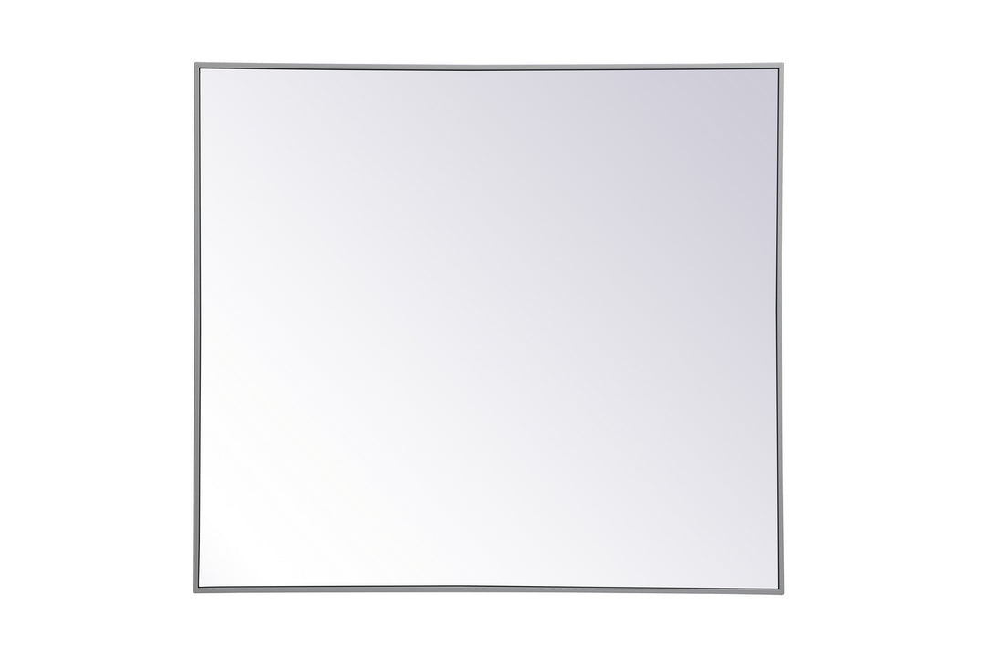 Elegant Lighting MR43640GR  Monet Mirror Grey