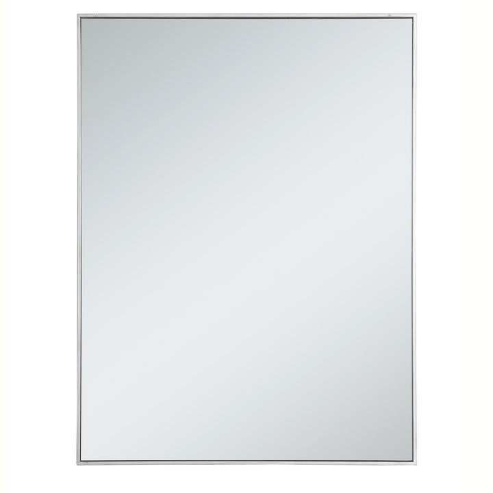 Elegant Lighting MR43648S  Monet Mirror Silver