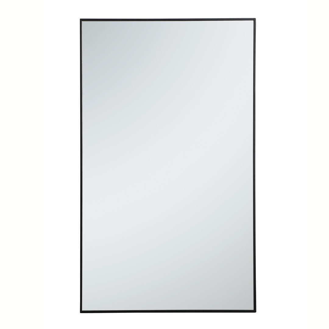 Elegant Lighting MR43660BK  Monet Mirror Black