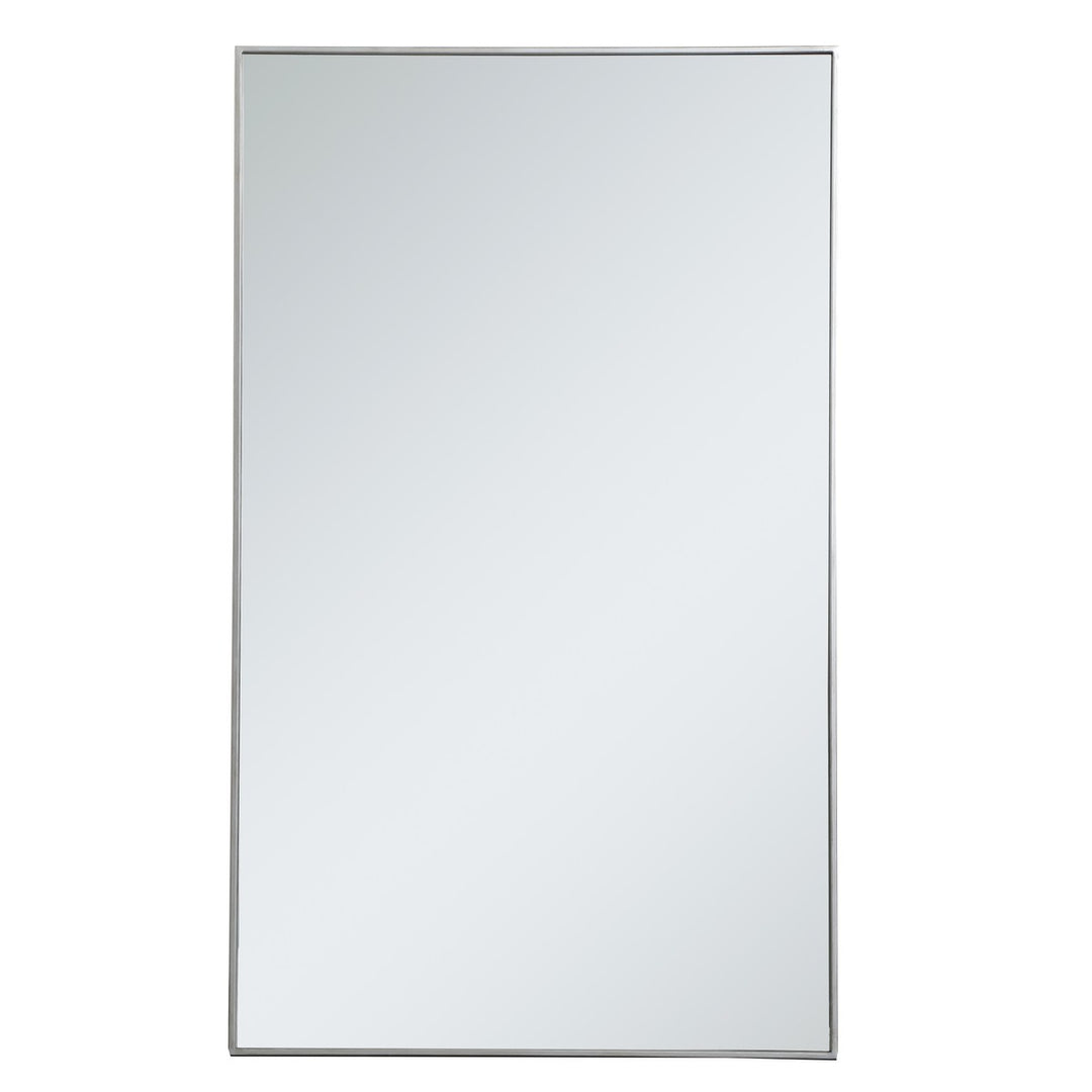 Elegant Lighting MR43660S  Monet Mirror Silver