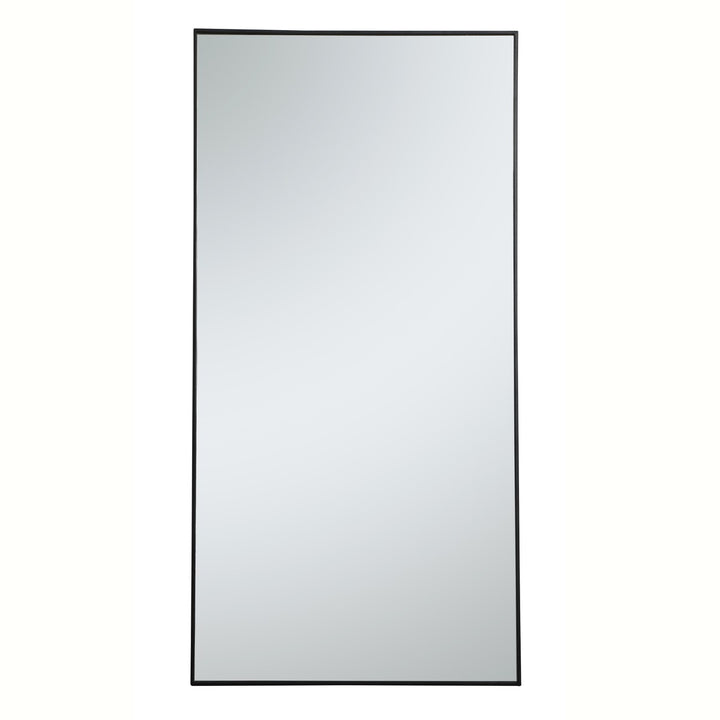 Elegant Lighting MR43672BK  Monet Mirror Black