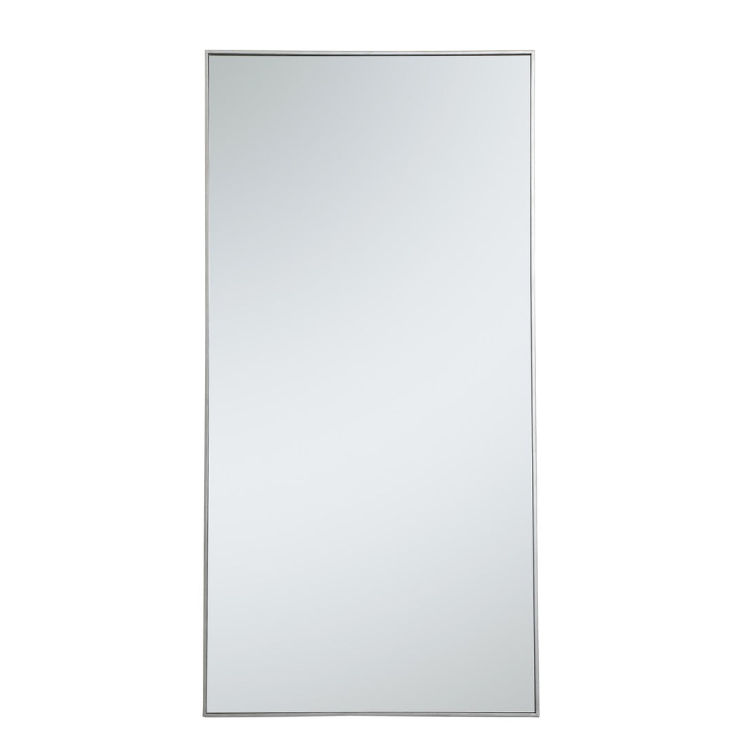 Elegant Lighting MR43672S  Monet Mirror Silver