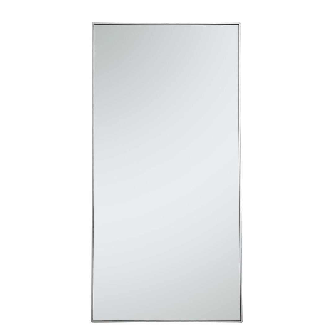 Elegant Lighting MR43672S  Monet Mirror Silver