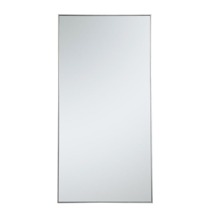 Elegant Lighting MR43672S  Monet Mirror Silver