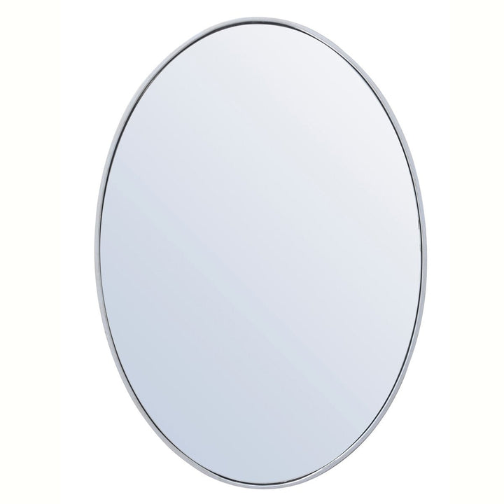 Elegant Lighting MR4624S  Decker Mirror Silver