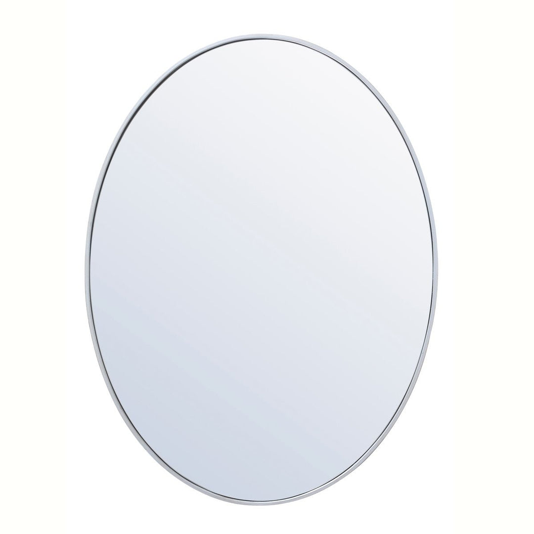 Elegant Lighting MR4630S  Decker Mirror Silver