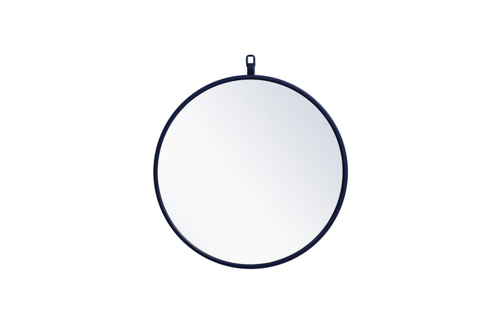 Elegant Lighting MR4718BL  Rowan Mirror Blue