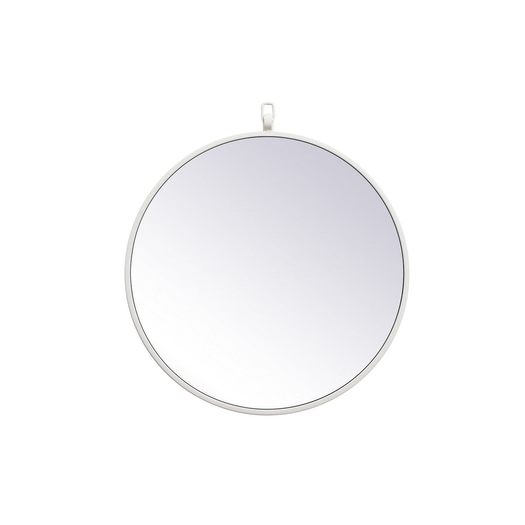 Elegant Lighting MR4718WH  Rowan Mirror White