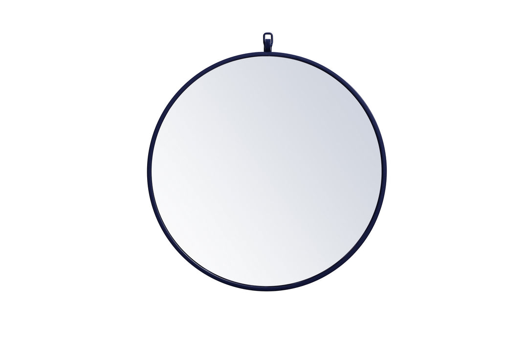 Elegant Lighting MR4721BL  Rowan Mirror Blue