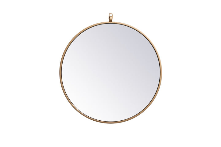 Elegant Lighting MR4721BR  Rowan Mirror Brass