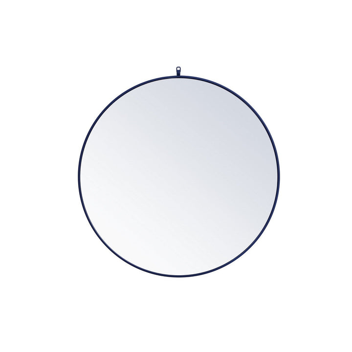 Elegant Lighting MR4739BL  Rowan Mirror Blue