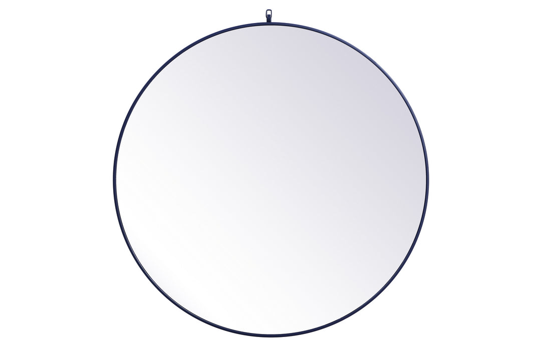 Elegant Lighting MR4745BL  Rowan Mirror Blue