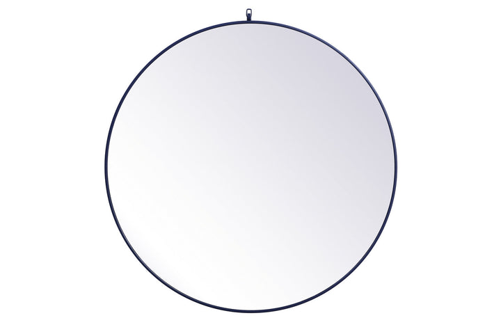 Elegant Lighting MR4745BL  Rowan Mirror Blue