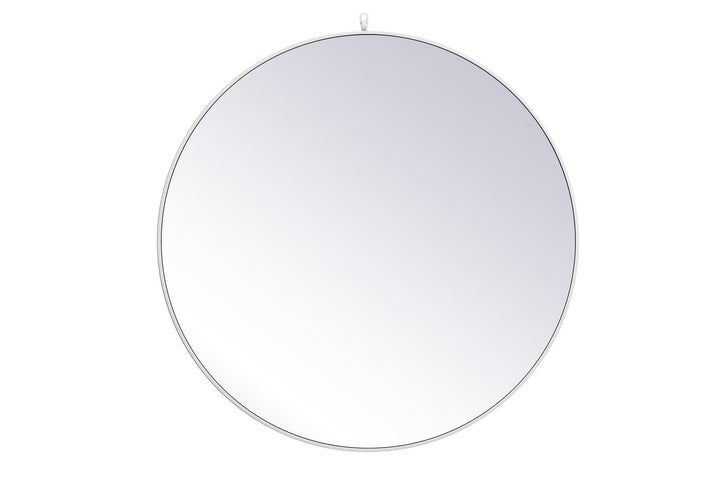 Elegant Lighting MR4745WH  Rowan Mirror White