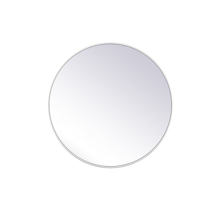 Elegant Lighting MR4839WH  Eternity Mirror White