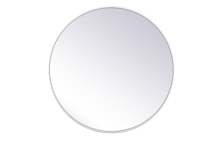 Elegant Lighting MR4839WH  Eternity Mirror White