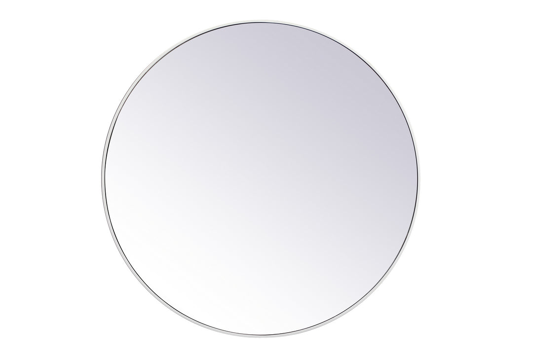 Elegant Lighting MR4845WH  Eternity Mirror White