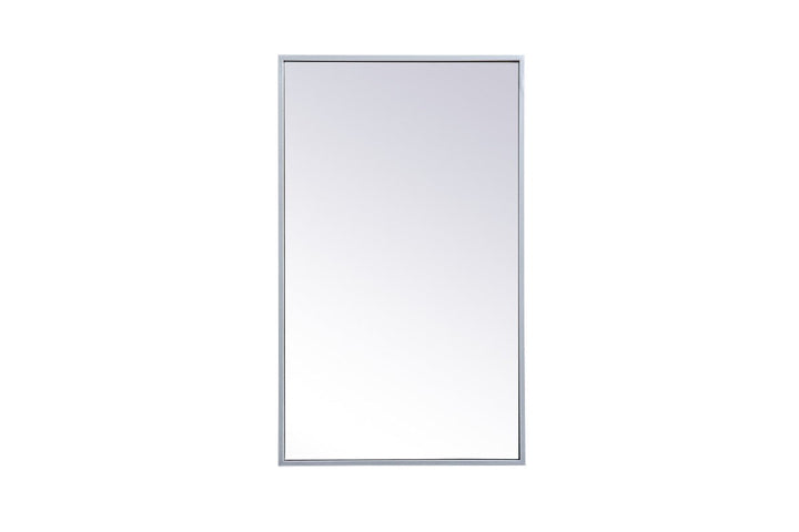 Elegant Lighting MR571728S  Wyn Mirror Silver