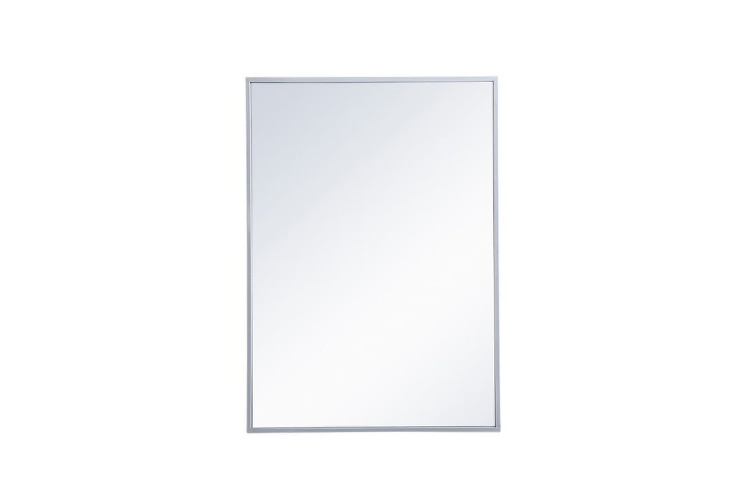 Elegant Lighting MR572028S  Wyn Mirror Silver