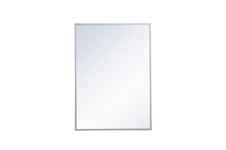 Elegant Lighting MR572028S  Wyn Mirror Silver