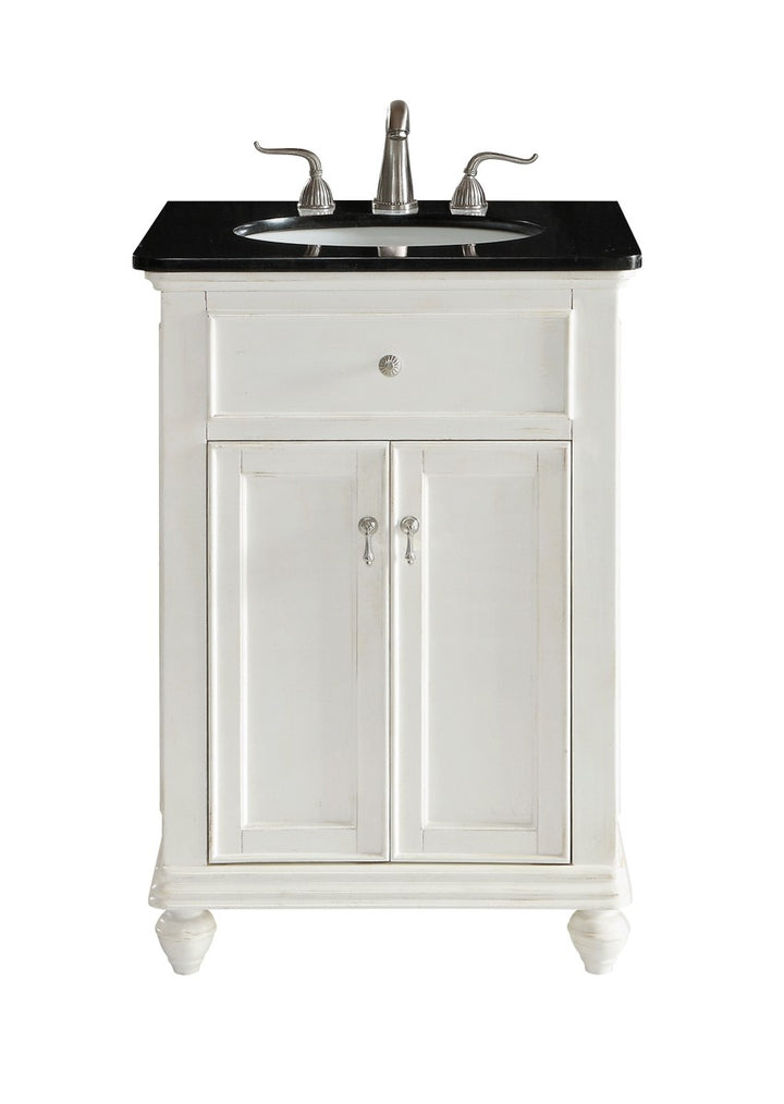 Elegant Lighting VF12324AW  Otto Plumbing Antique White