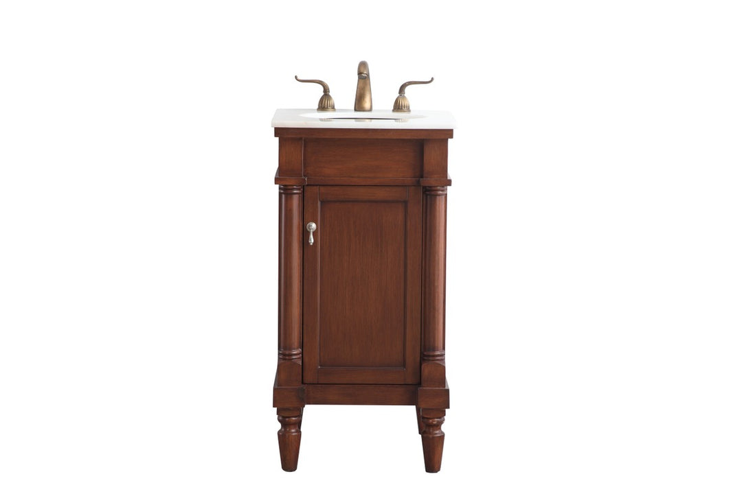 Elegant Lighting VF13018WT  Lexington Plumbing Walnut