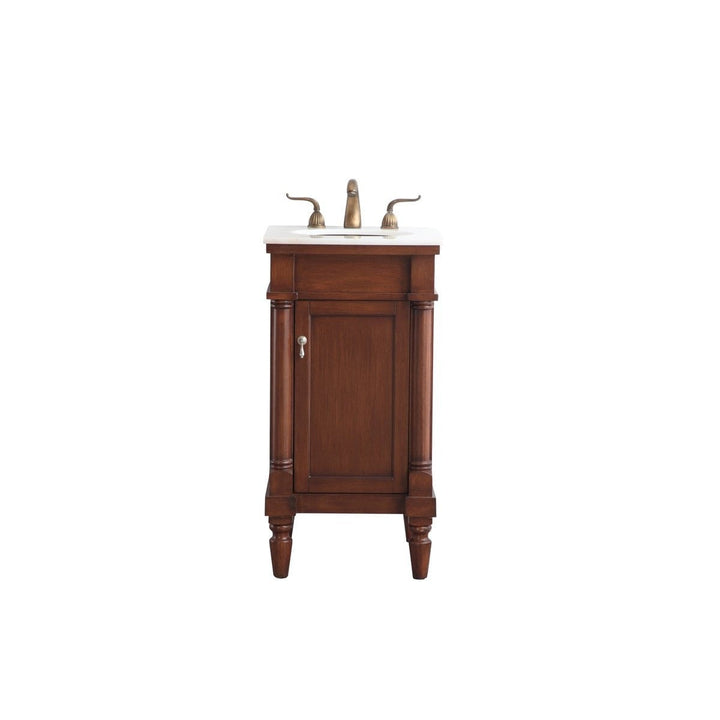 Elegant Lighting VF13018WT  Lexington Plumbing Walnut