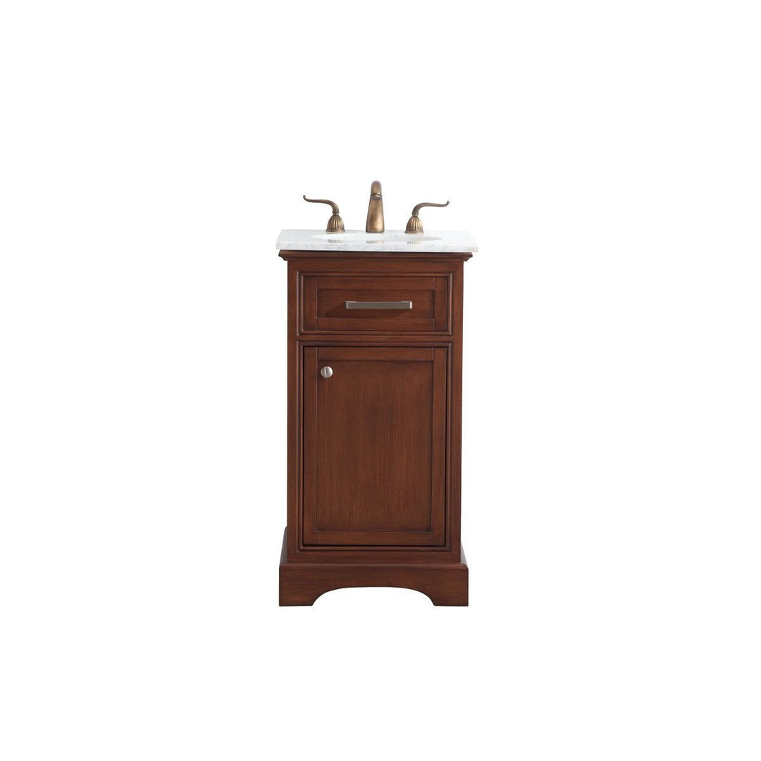 Elegant Lighting VF15019TK  Americana Plumbing Teak