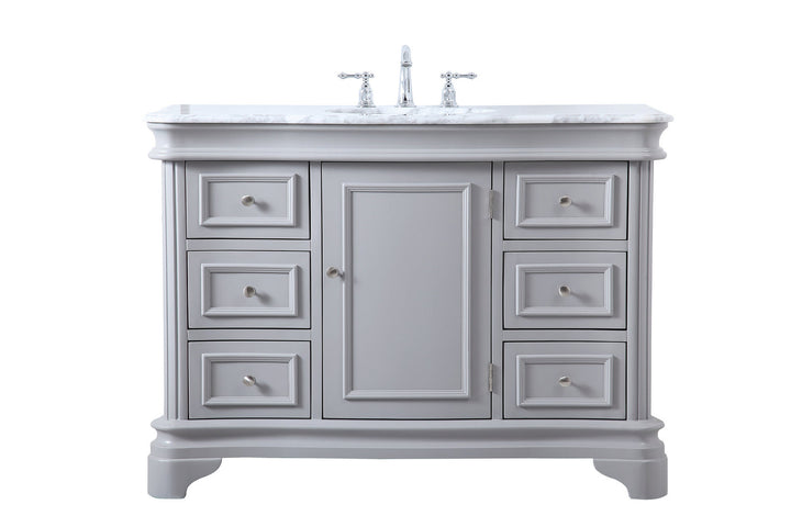 Elegant Lighting VF52048GR Kameron Bathroom Vanity Set Plumbing Gray