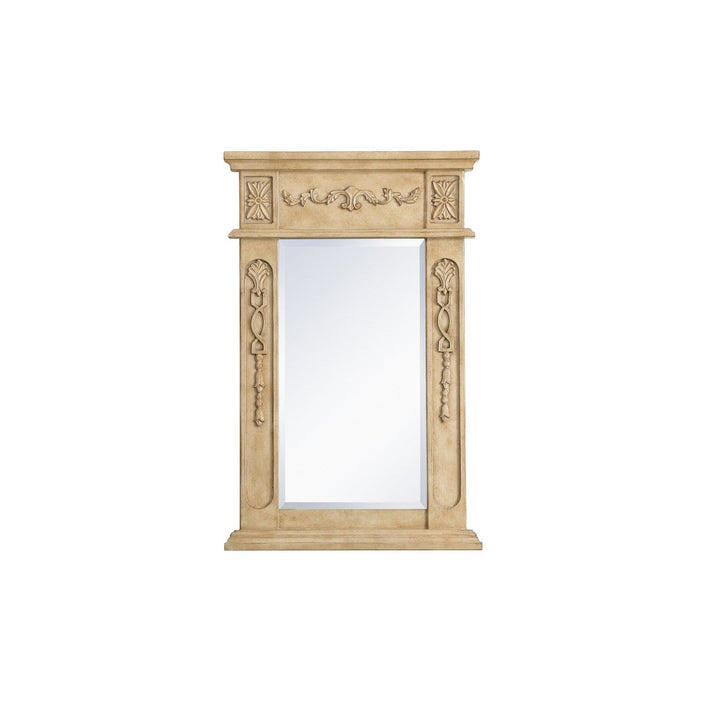 Elegant Lighting VM11828AB  Danville Mirror Antique Beige