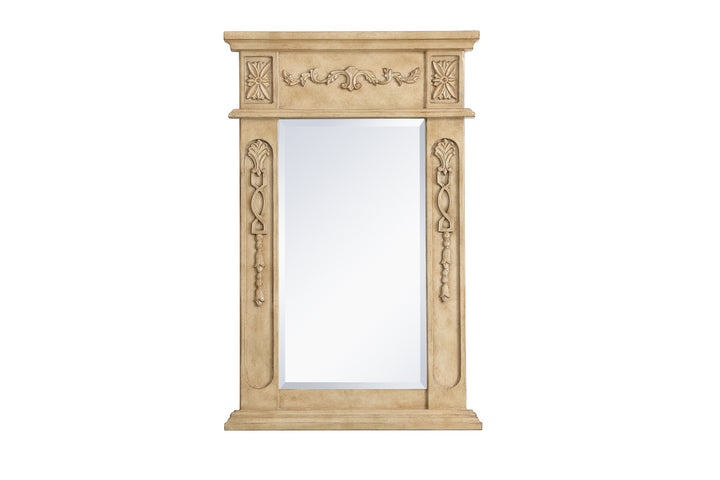 Elegant Lighting VM11828AB  Danville Mirror Antique Beige