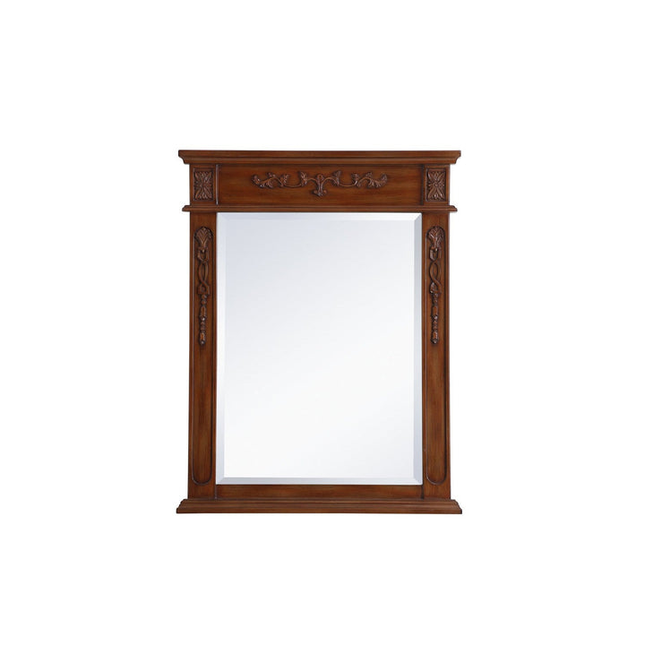 Elegant Lighting VM12836TK  Danville Mirror Teak