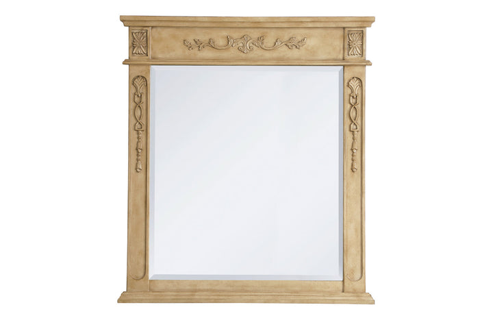 Elegant Lighting VM13236AB  Danville Mirror Antique Beige