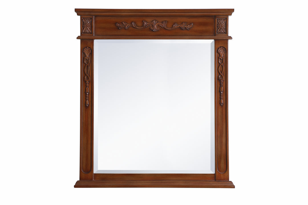 Elegant Lighting VM13236TK  Danville Mirror Teak