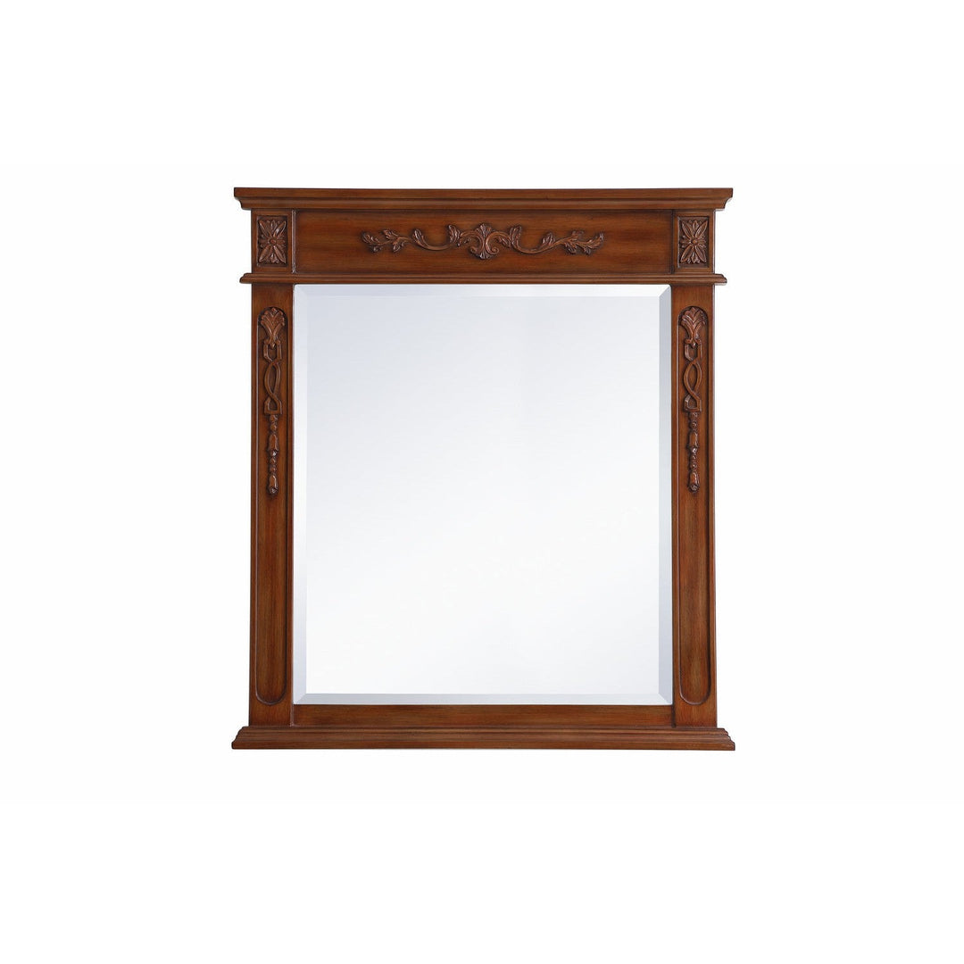 Elegant Lighting VM13236TK  Danville Mirror Teak