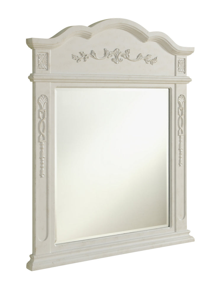 Elegant Lighting VM3001AW Danville Mirror Antique White