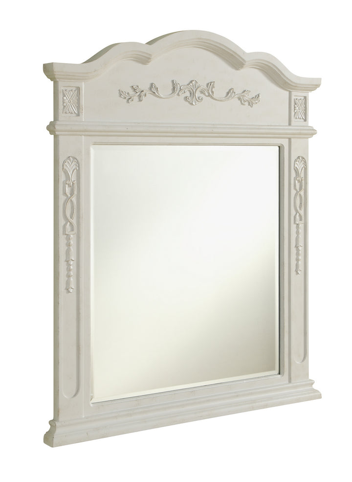 Elegant Lighting VM3001AW Danville Mirror Antique White