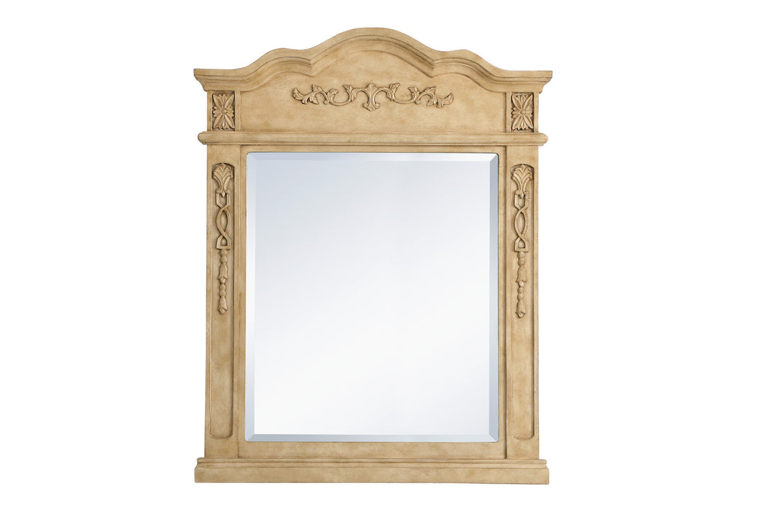 Elegant Lighting VM32836AB  Danville Mirror Antique Beige