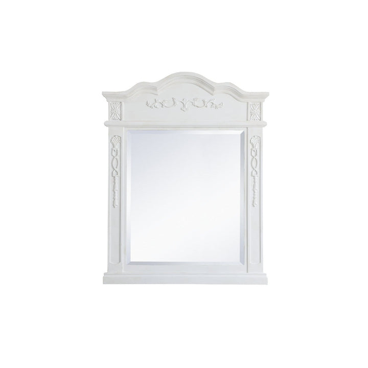 Elegant Lighting VM32836AW  Danville Mirror Antique White