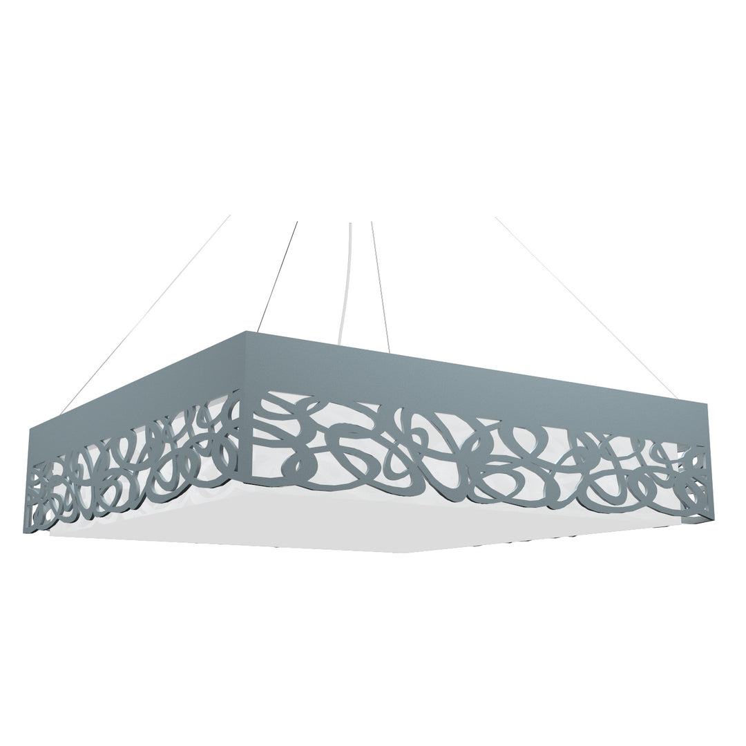 Accord Patterns 1000.40 Pendant Light - Satin Blue