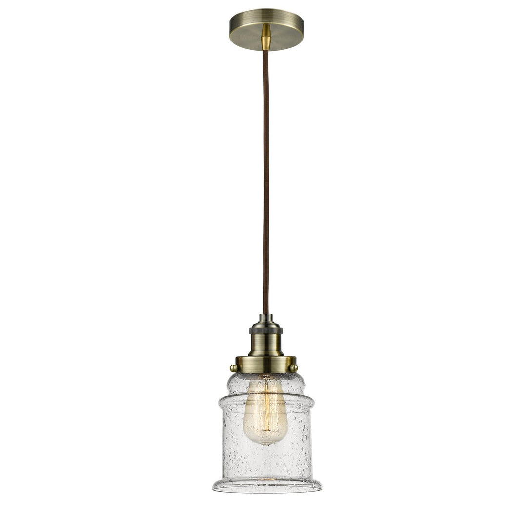 Innovations Edison 100AB-10BR-1H-AB-G184 Pendant Light - Antique Brass