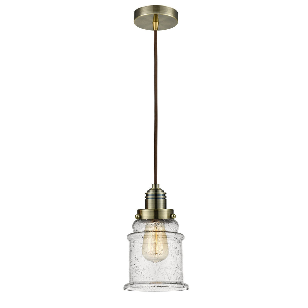 Innovations Winchester 100AB-10BR-2H-AB-G184 Pendant Light - Antique Brass