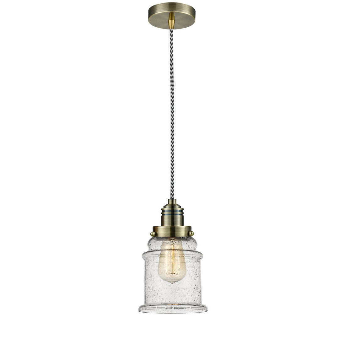 Innovations Winchester 100AB-10BW-2H-AB-G184 Pendant Light - Antique Brass