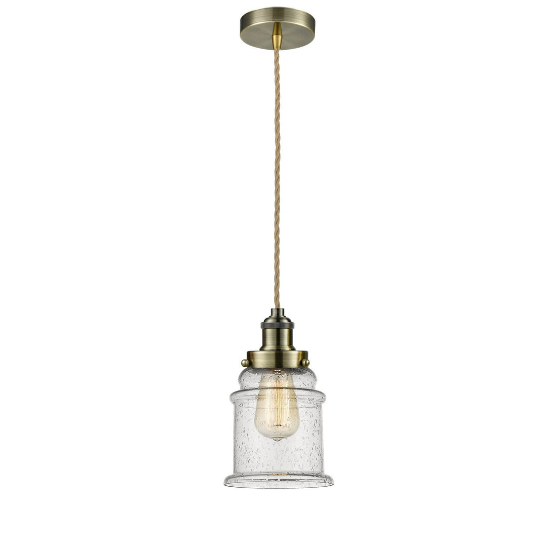 Innovations Edison 100AB-10RE-1H-AB-G184 Pendant Light - Antique Brass