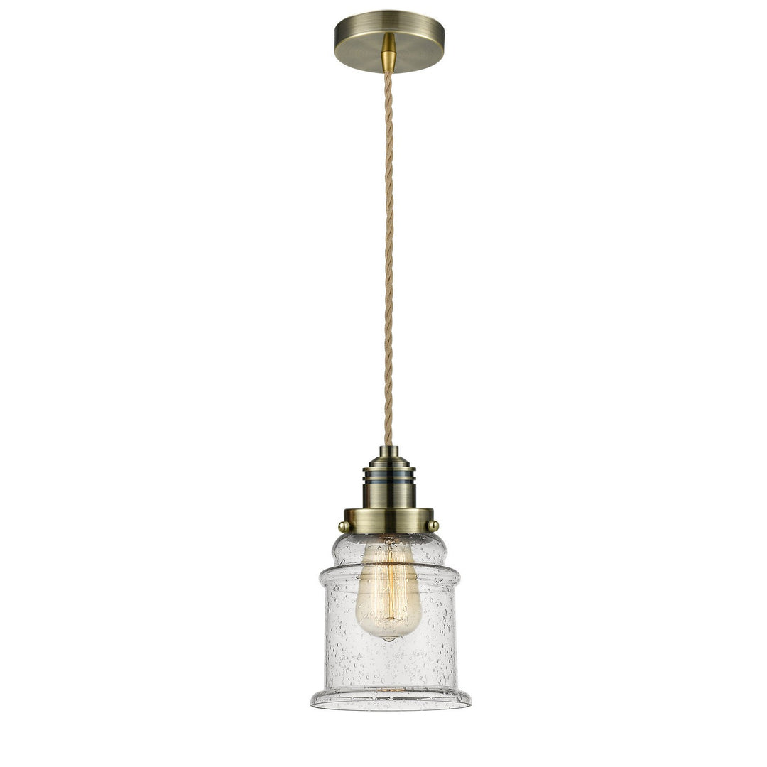 Innovations Winchester 100AB-10RE-2H-AB-G184 Pendant Light - Antique Brass