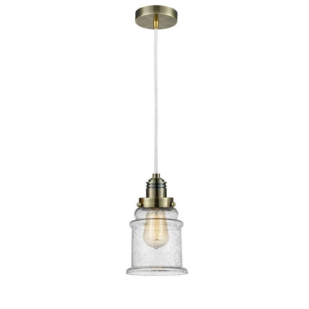 Innovations Winchester 100AB-10W-2H-AB-G184 Pendant Light - Antique Brass